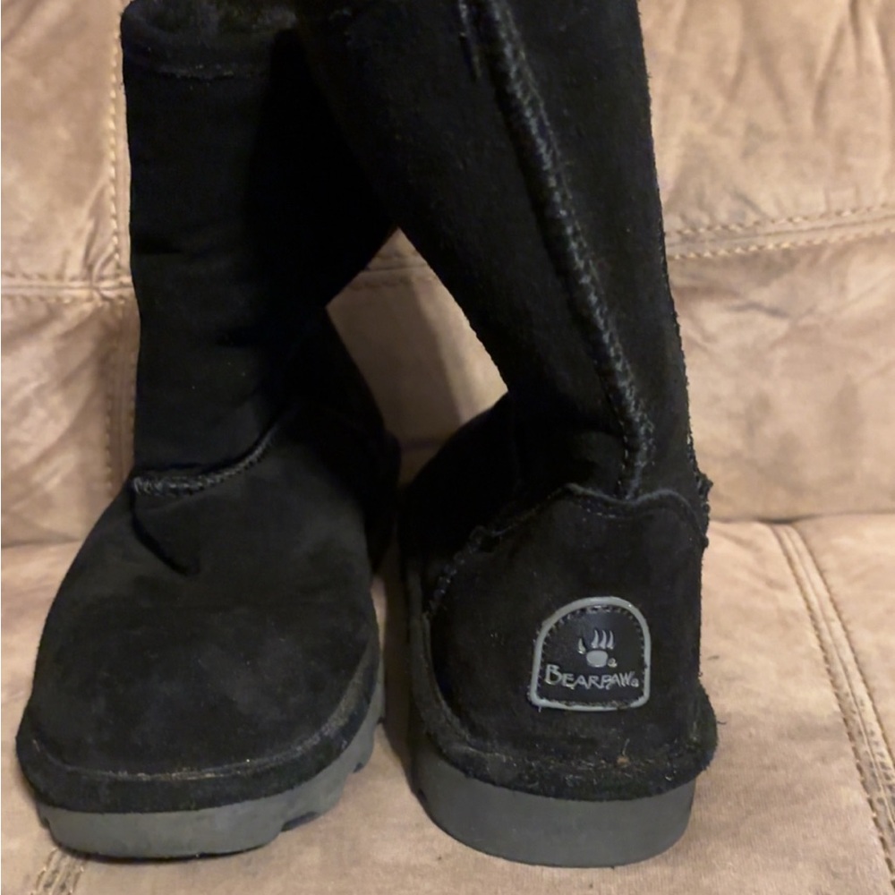 BearPaw Black Ankle Boots